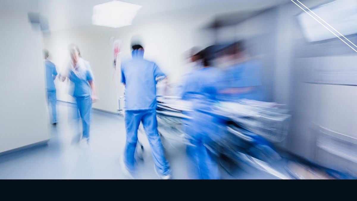 Healthcare security operations illustration