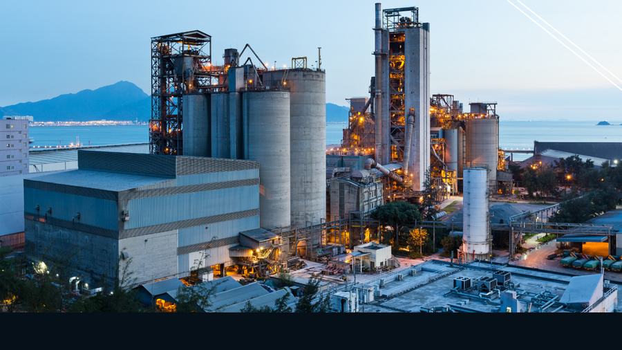 Industrial security operations illustration