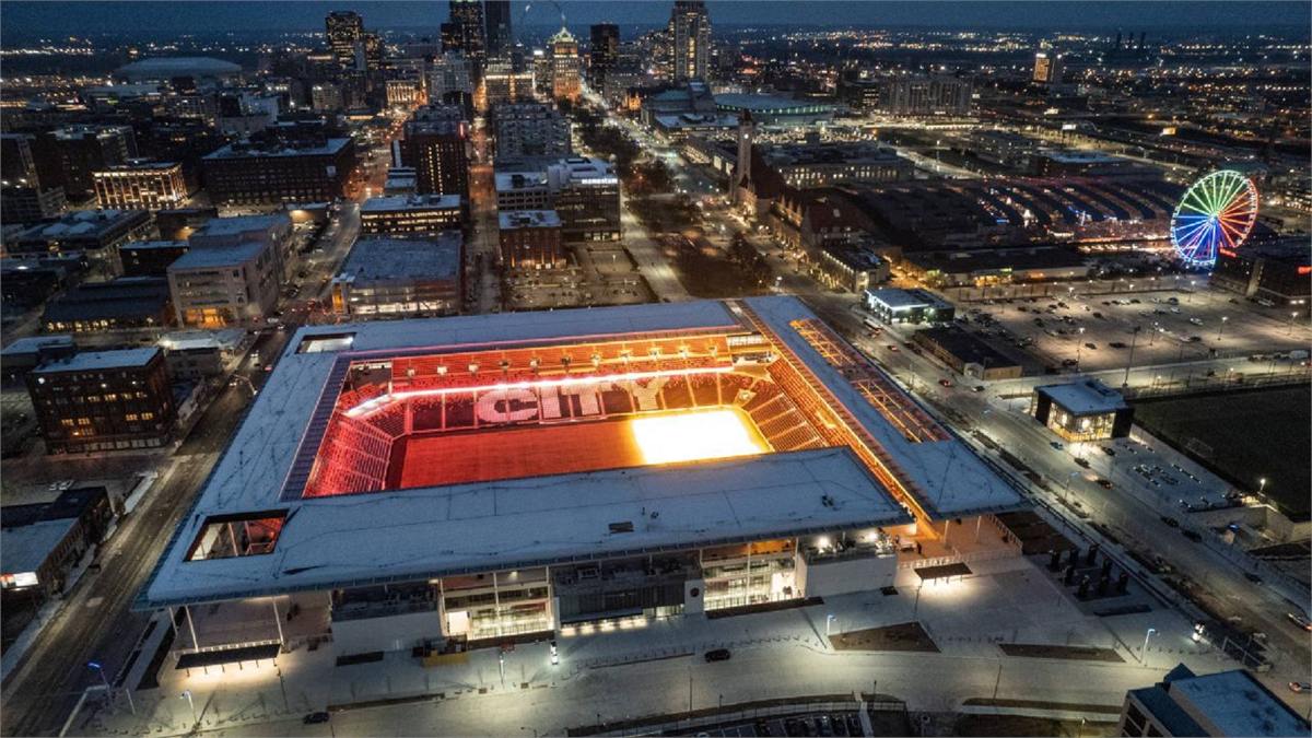 St. Louis CITY SC stadium exterior